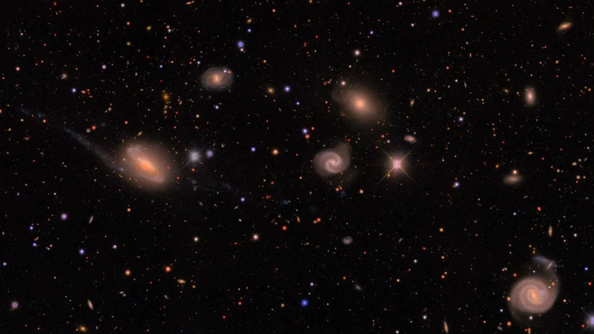 Estudio revela menor agrupamiento de galaxias de lo esperado
